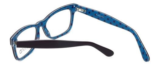 Calabria Viv Designer Eyeglasses 870 in Purple-Blue 55mm :: Custom Left & Right Lens
