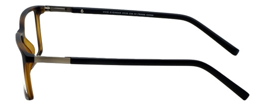 Calabria Viv Designer Eyeglasses 239 in Tortoise-Black 53mm :: Rx Single Vision