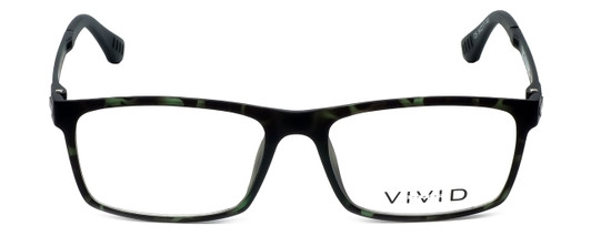 Calabria Viv Designer Eyeglasses 2009 in Green-Tortoise 54mm :: Rx Single Vision
