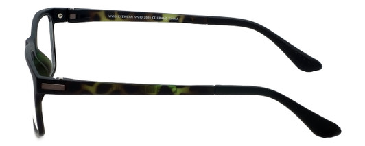 Calabria Viv Designer Eyeglasses 2009 in Green-Tortoise 54mm :: Progressive