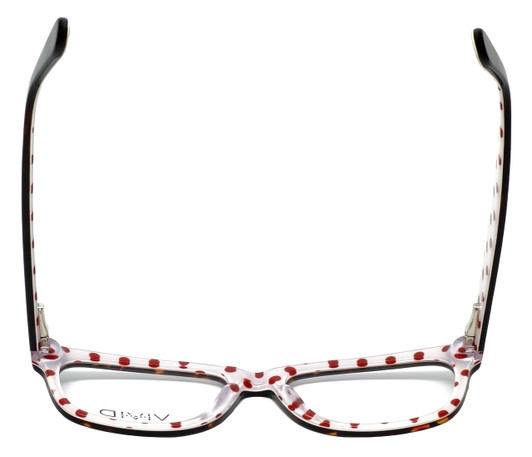 Calabria Viv Designer Eyeglasses 870 in Demi-White 55mm :: Rx Bi-Focal