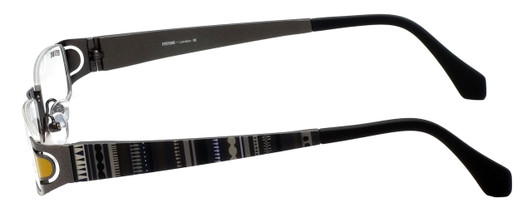 Eyefunc Designer Eyeglasses 327-54 in Yellow Glitter 50mm :: Custom Left & Right Lens