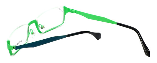 Eyefunc Designer Eyeglasses 530-72 in Teal & Green 50mm :: Custom Left & Right Lens