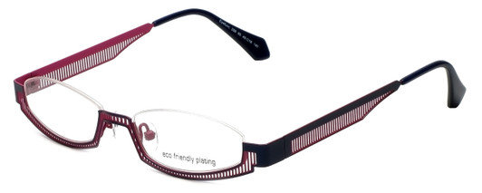 Eyefunc Designer Eyeglasses 288-90 in Navy & Pink 49mm :: Rx Single Vision