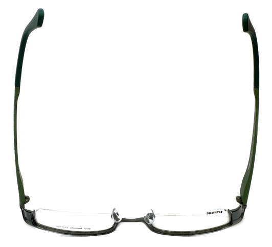 Eyefunc Designer Eyeglasses 327-72 in Green Glitter 50mm :: Rx Single Vision