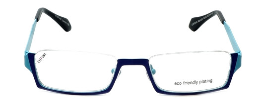 Eyefunc Designer Eyeglasses 530-65 in Purple & Blue 50mm :: Rx Single Vision