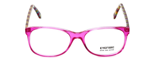Eyefunc Designer Eyeglasses 8072-36 in Pink & Multi 49mm :: Rx Single Vision