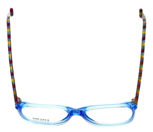 Eyefunc Designer Eyeglasses 8072-90 in Blue & Multi 49mm :: Progressive