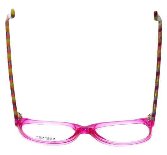 Eyefunc Designer Eyeglasses 8072-36 in Pink & Multi 49mm :: Rx Bi-Focal