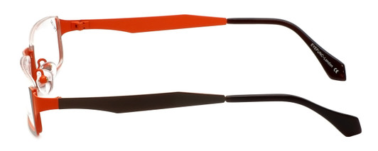 Eyefunc Designer Reading Glasses 530-18 in Brown & Orange 50mm