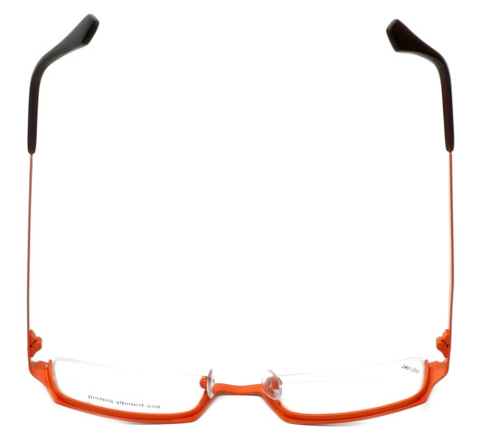 Eyefunc Designer Reading Glasses 530-18 in Brown & Orange 50mm