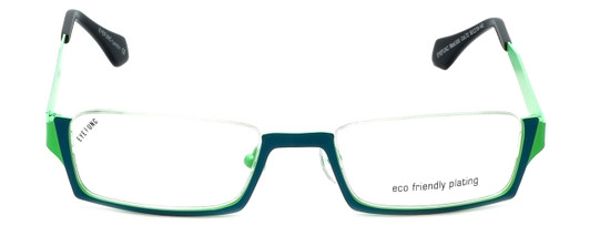 Eyefunc Designer Reading Glasses 530-72 Teal Blue Green Black 50mm Choose Power