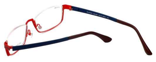 Eyefunc Designer Reading Glasses 591-44 in Red & Blue 52mm