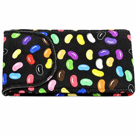 Speert Designer Styles Case Jelly Bean 7"x 3.5 Inch Eyewear, Makeup, Cell Phone+