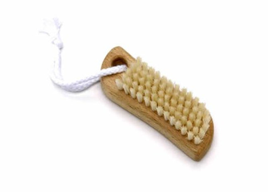 Rachael Stephens NB9 Premium Nail Brush Handmade Germany Beechwood Pure Tampico