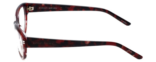 Badgley Mischka Designer Eyeglasses Madeline in Wine 53mm :: Rx Single Vision