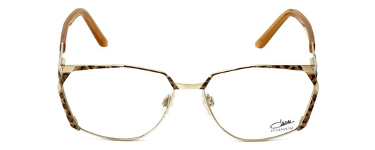 Cazal Designer Eyeglasses 1099-003 in Gold-Leopard Print 56mm :: Custom Left & Right Lens