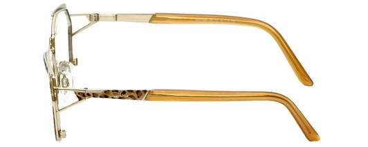 Cazal Designer Eyeglasses 1099-003 in Gold-Leopard Print 56mm :: Rx Single Vision