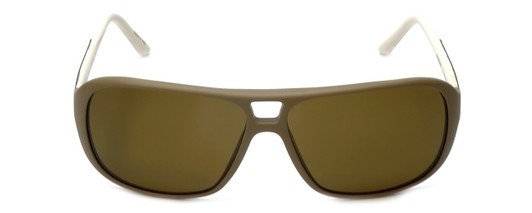 Porsche Designer Sunglasses P8557-D In Matte-Tan With Brown Lens