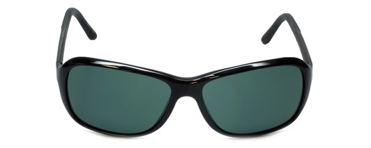 Porsche Designer Sunglasses P8558-A in Black with Green Lens
