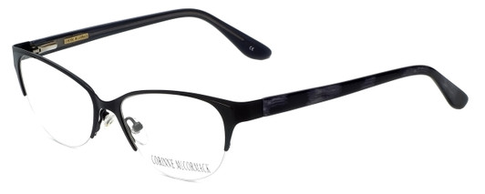 Corinne McCormack Designer Eyeglasses Gramercy in Black 52mm :: Progressive