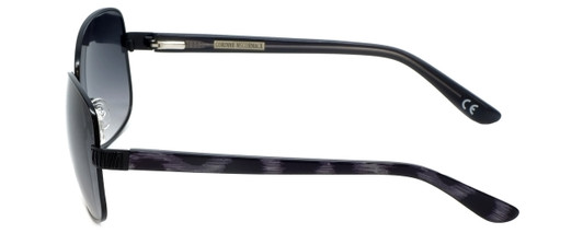 Corinne McCormack Designer Sunglasses Jones Beach in Black 58mm Smoke Grey Lens