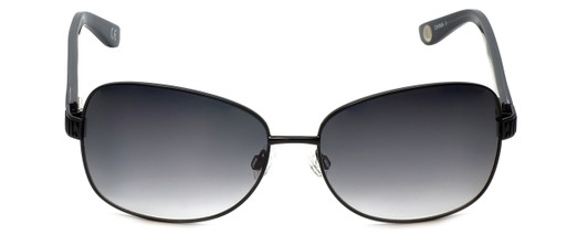 Corinne McCormack Designer Sunglasses Jones Beach in Black 58mm Smoke Grey Lens