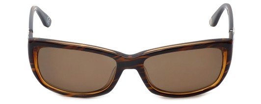 Corinne McCormack Designer Sunglasses Rockaway Tortoise Havana Brown Gold 55 mm