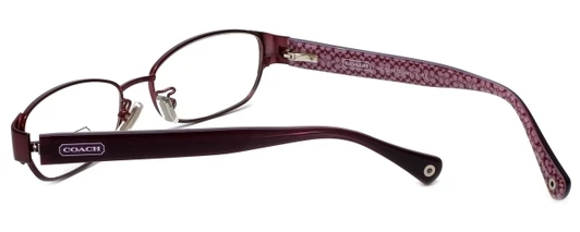 Coach Womens Designer Reading Glasses 'Rose' HC5018 in Satin Purple (9070) 53mm