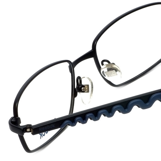 Reebok Designer Eyeglasses R1002-BLK in Matte-Black 51mm :: Custom Left & Right Lens