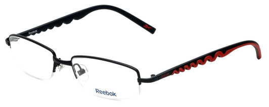 Reebok Authentic Designer Reading Glasses R1001-BLK-52 mm in New Black Red Wave