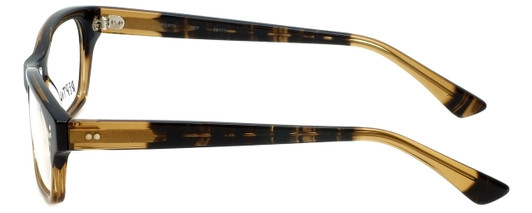 Reptile Designer Eyeglasses Lacerta in Striped-Blonde 53mm :: Rx Bi-Focal