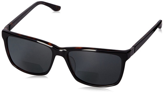 Spine Optics Polarized Bi-Focal Reading Sunglasses SP7004-020 in Black Tortoise
