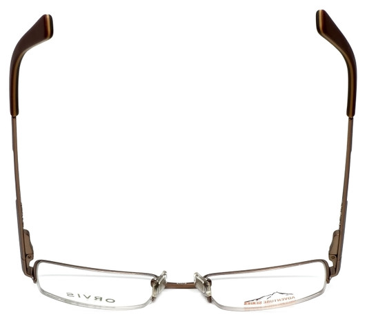 Orvis Designer Eyeglasses Streamline in Light-Brown 49mm :: Rx Single Vision