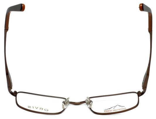 Orvis Designer Reading Glasses Crossing in Brown 47mm