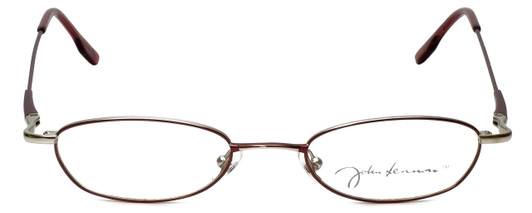 John Lennon Designer Reading Glasses JL254F-072 in Wine-Pewter 48mm