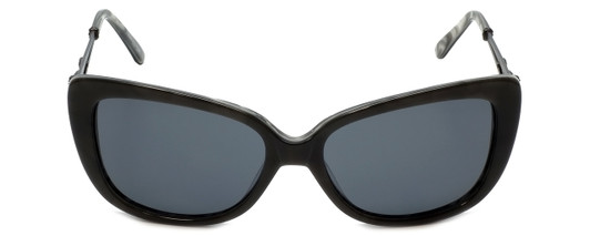 Judith Leiber Designer Sunglasses JL5009-00 in Hematite in Grey Lens