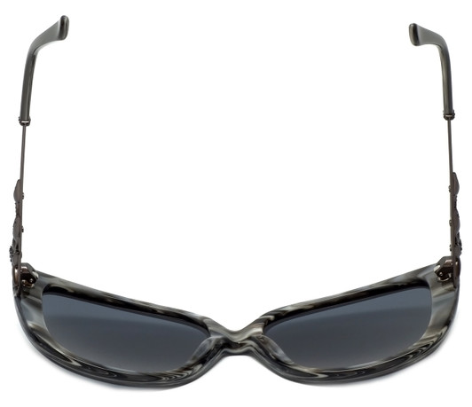 Judith Leiber Designer Sunglasses JL5009-00 in Hematite in Grey Lens