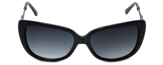 Judith Leiber Designer Sunglasses JL5009-01 in Onyx in Navy-Gradient Lens
