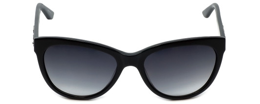 Judith Leiber Designer Sunglasses JL5016-01 in Onyx in Grey-Gradient Lens