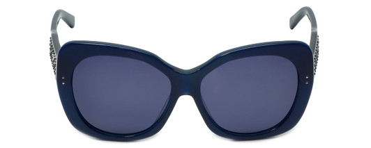 Judith Leiber Designer Sunglasses JL5022-05 in Sapphire in Grey Lens