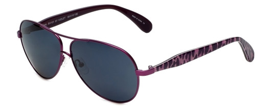 Betsey Johnson Designer Sunglasses Betseyville BV101-07 in Violet with Grey Lens