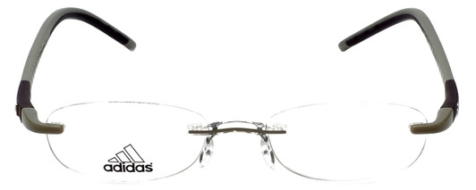 Adidas Designer Eyeglasses a892-10-6055 in Grey-Brown 50mm :: Rx Bi-Focal