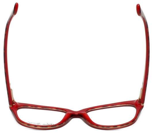 Valerie Spencer Designer Eyeglasses VS9290-RED in Red/Leopard 48mm  :: Rx Bi-Focal