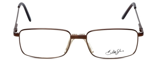 Dale Jr. Designer Eyeglasses DJ6808-SBR in Satin Brown 57mm :: Custom Left & Right Lens
