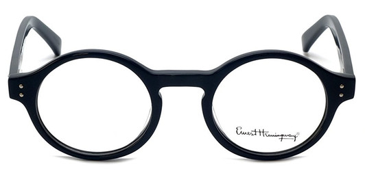 Ernest Hemingway Designer Eyeglasses H4616 in Black 47mm :: Progressive