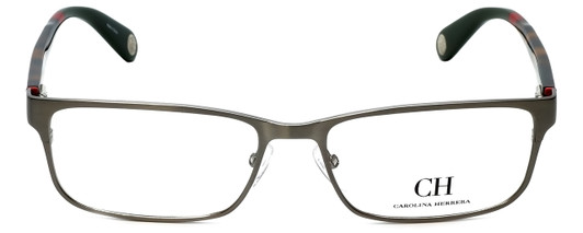 Carolina Herrera Designer Eyeglasses VHE074-0H41 in Gunmetal Tortoise 56mm :: Rx Single Vision