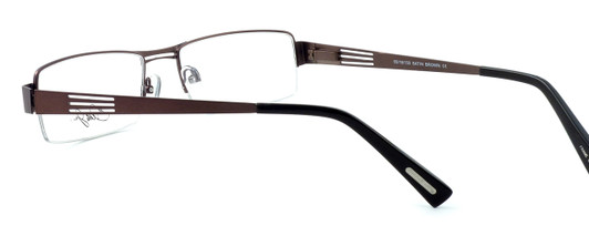 Dale Earnhardt, Jr. Designer Reading Glasses DJ6795 in Satin-Brown 55mm