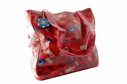 VIP Speert Designer Cosmetic Bag Jackpot Casino Gambling Theme Style 4158