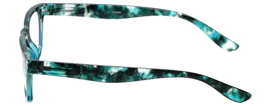 Calabria R773 Reading Glasses Marble Crystal Havana 12 Power Options Blue Purple